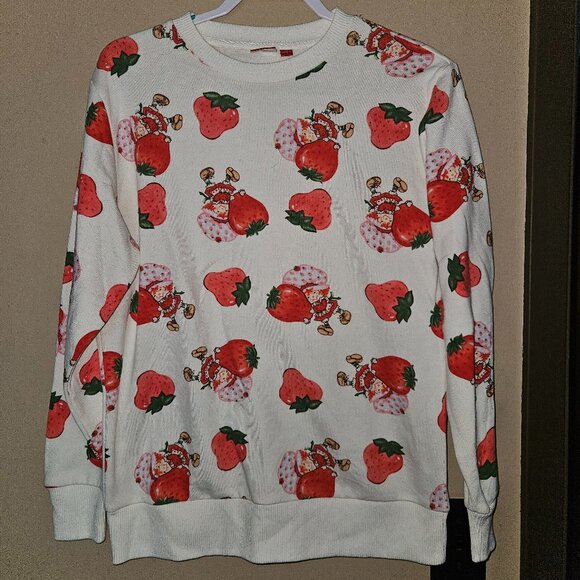 XSmall Strawberry Shortcake Sweatshirt - Picture 1 of 5